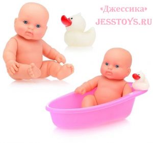Пупс Карапуз в ванной девочка (Россия) ― Джессика