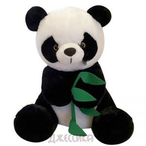 Мягкая игрушка Панда с листвой (№7838/52)  ― Джессика