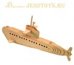 Деревянный конструктор Подводная лодка (№P042)