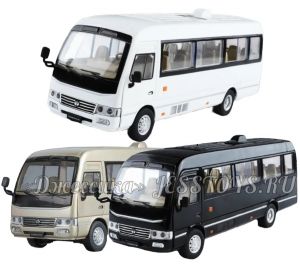 Модель металлическая автобус Toyota Coaster BUS  ― Джессика