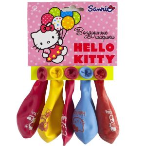 Набор шаров Hello Kitty 30 см (5 шт) ― Джессика