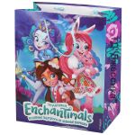  Пакет подарочный глянцевый Enchantimals 26х32х14см