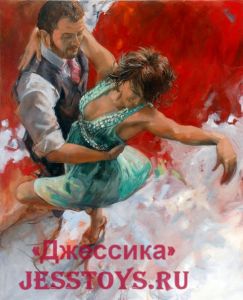 Картина стразами "Танец" 40*50 (№SGA2206) ― Джессика