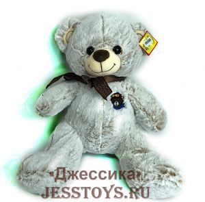 Мягкая игрушка Медведь с аппликацией (№9001/40) ― Джессика