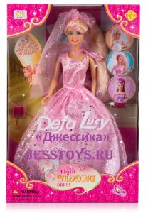 Кукла Defa Lucy Элегантное свадебное платье (№6003) ― Джессика