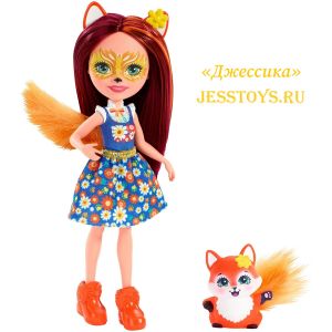 Кукла Enchantimals с питомцем (№DVH87) ― Джессика