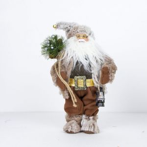 Фигура Дед Мороз в бежевом костюме ― Джессика