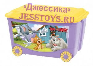 Ящик для игрушек Tom&Jerry на колесах  ― Джессика