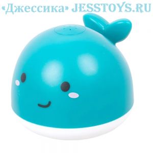  Игрушка для ванной Кит Фонтан со световыми эффектами (№SL87059) ― Джессика