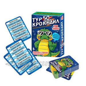 Игра настольная Турбо-крокодил (№03732) ― Джессика