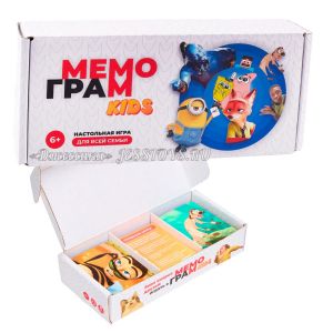 Игра настольная Мемограм Кидс 6+ (№МГ001-2) ― Джессика