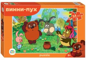 Пазл 24 элемента MAXI «Винни Пух» ― Джессика