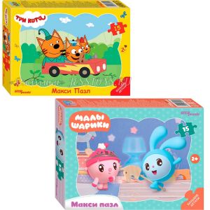 Пазлы 15 элементов контурный MAXI «Герои»  ― Джессика