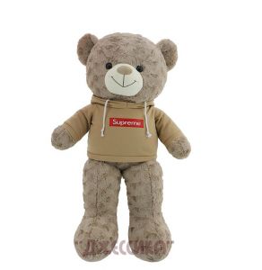 Мягкая игрушка Медведь кудрявый в худи (№6085/100) ― Джессика