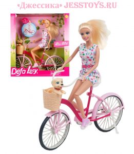  Кукла Defa Lucy с велосипедом (№8276) ― Джессика