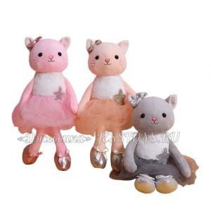 Мягкая игрушка Кошка балерина (№634/39) ― Джессика