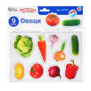 Магнитные истории учим «Овощи» (№02709) ― Джессика