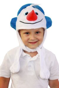Карнавальная маска-шапка "Снеговик" (№91050)  ― Джессика