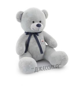 Мягкая игрушка Медведь с бантом "Вышивка LOVE" (№1903/50) ― Джессика