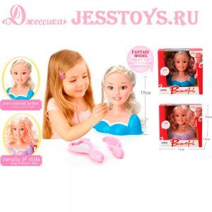 Кукла для моделирования причесок (№YL229B-2) ― Джессика