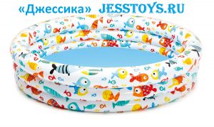 Надувной бассейн Подводный мир (№59431) ― Джессика