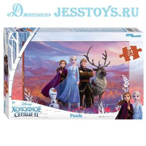 Пазлы 24 элемента MAXI  Холодное сердце 2 (№90059) ― Джессика