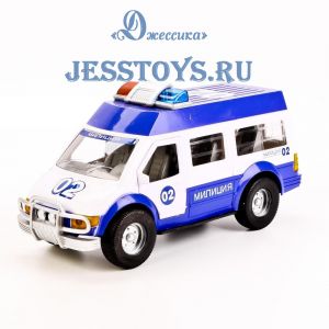 Машинка пластмассовая «Милиция / Скорая помощь» (№В033) ― Джессика