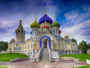 Картина по номерам "Храм святого Игоря Черниговского" 40*50 (№GX24399) ― Джессика