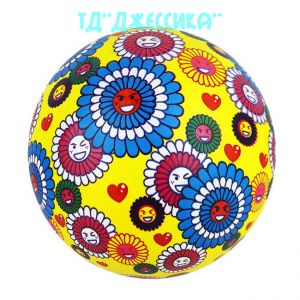 Мяч Цветочки (№141-931Р) ― Джессика