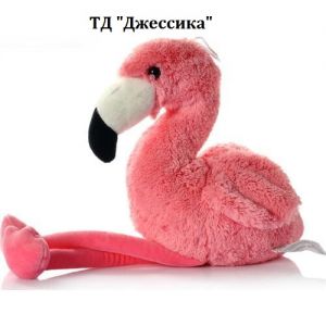 Мягкая игрушка "Фламинго" 40 см  ― Джессика