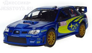 Модель металлическая  Subaru Impreza WRC (№KT5328D) ― Джессика