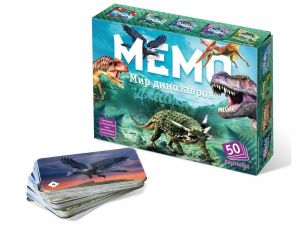 Настольная игра Мемо "Мир динозавров" (№8083) ― Джессика