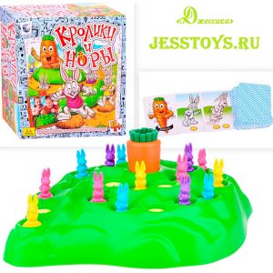 Игра настольная Кролики и норы (№707-5) ― Джессика