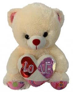 Мягкая игрушка Медведь с сердцем (№17086/30)  ― Джессика