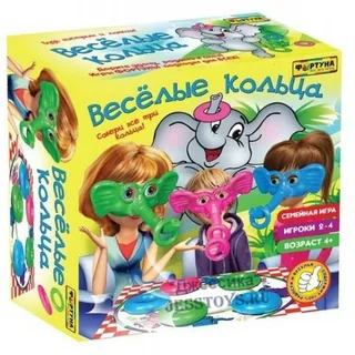Настольная игра Веселые кольца  (№77176)