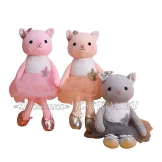 Мягкая игрушка Кошка балерина (№634/39)
