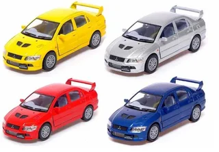 Модель металлическая Mitsubishi Lancer Evolution VII (№KT5052D)