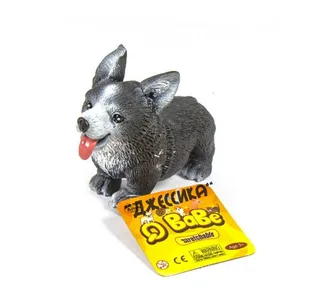Фигурка тянучка собака Корги (№A214-DB)